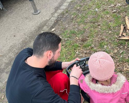 Besuch der Firma Detmers mit einem LKW